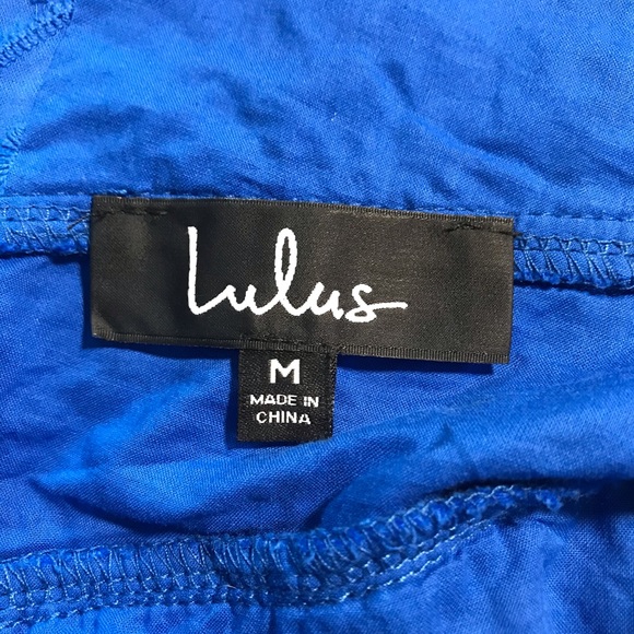 Lulu’s Maxi Blue Dress - Picture 9 of 9